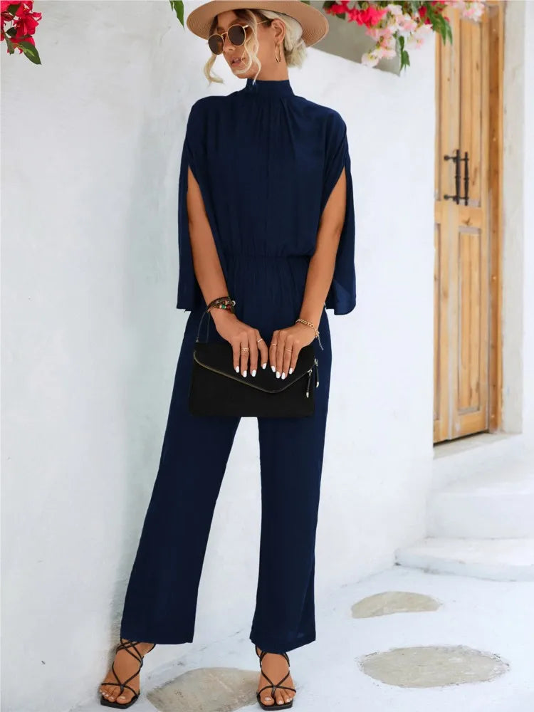 Elsie - High-neck Jumpsuit