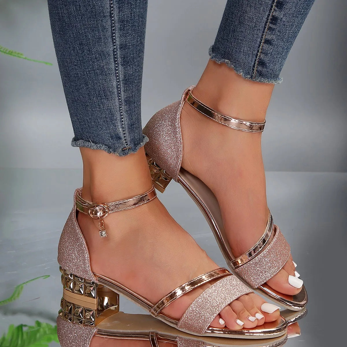Carmella - Ankle Strap Sandals