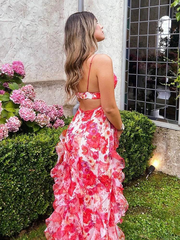 Noelia – Floral Wrap Dress