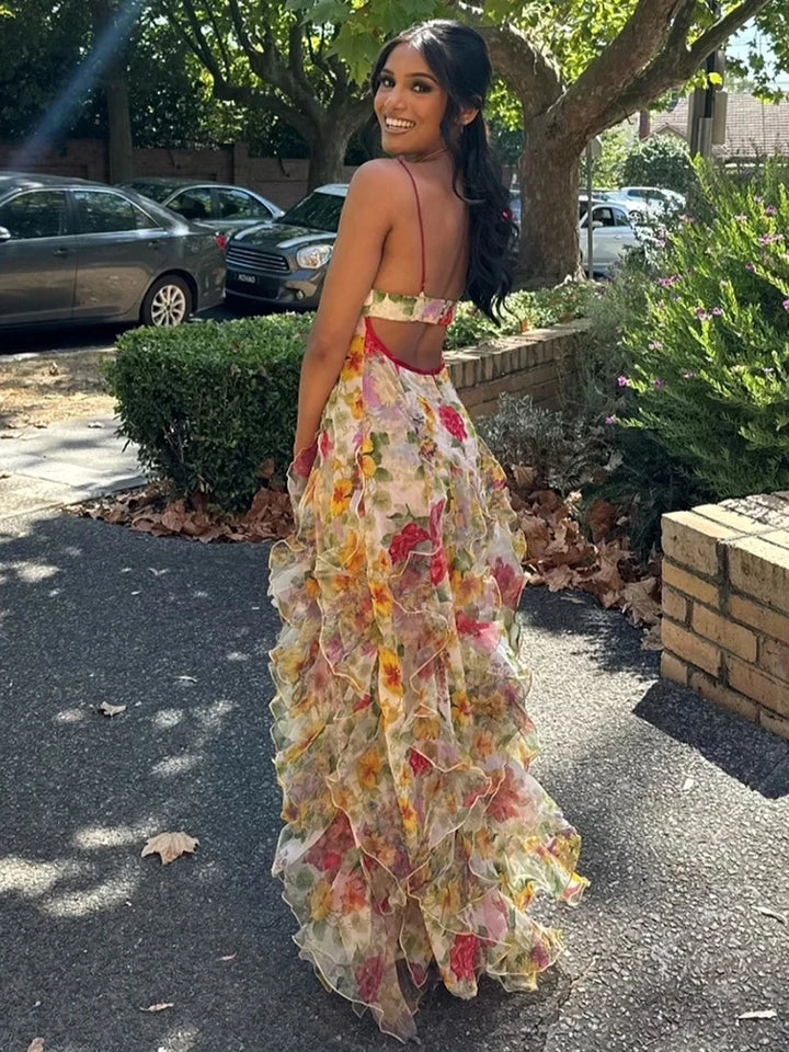 Noelia – Floral Wrap Dress