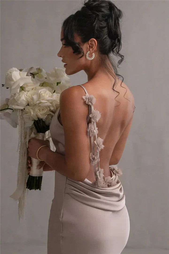 Karla - Backless Strapless Dress