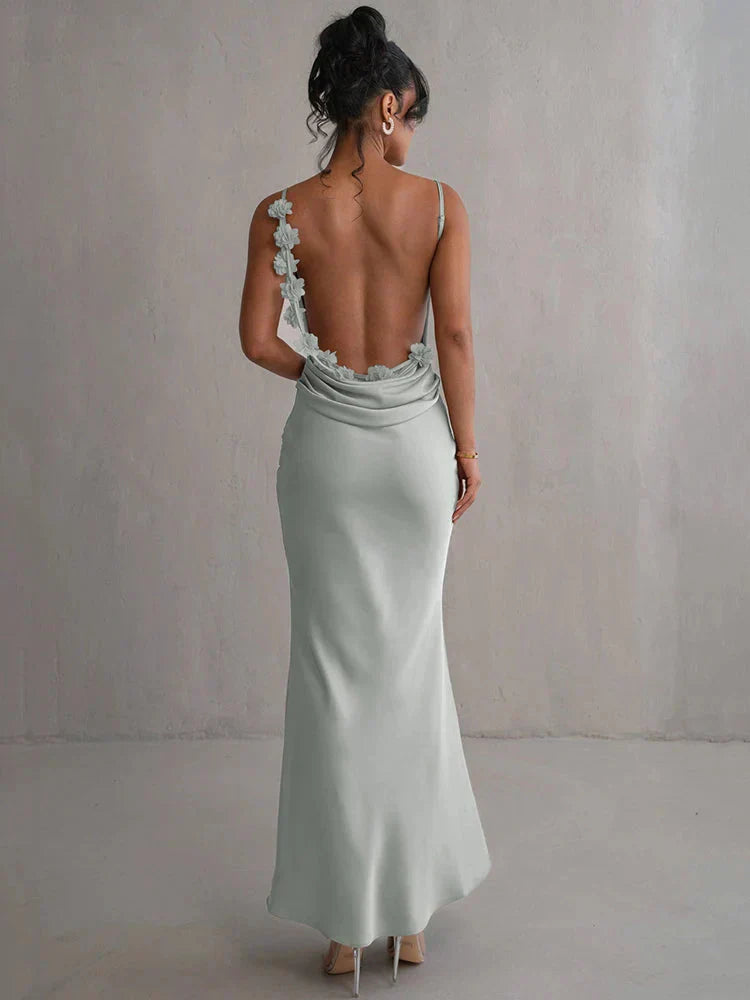 Karla - Backless Strapless Dress