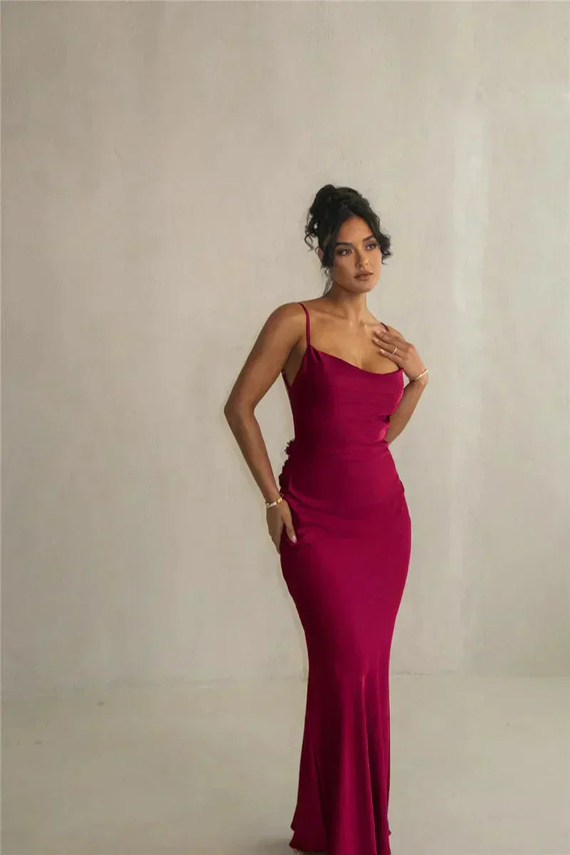 Karla - Backless Strapless Dress