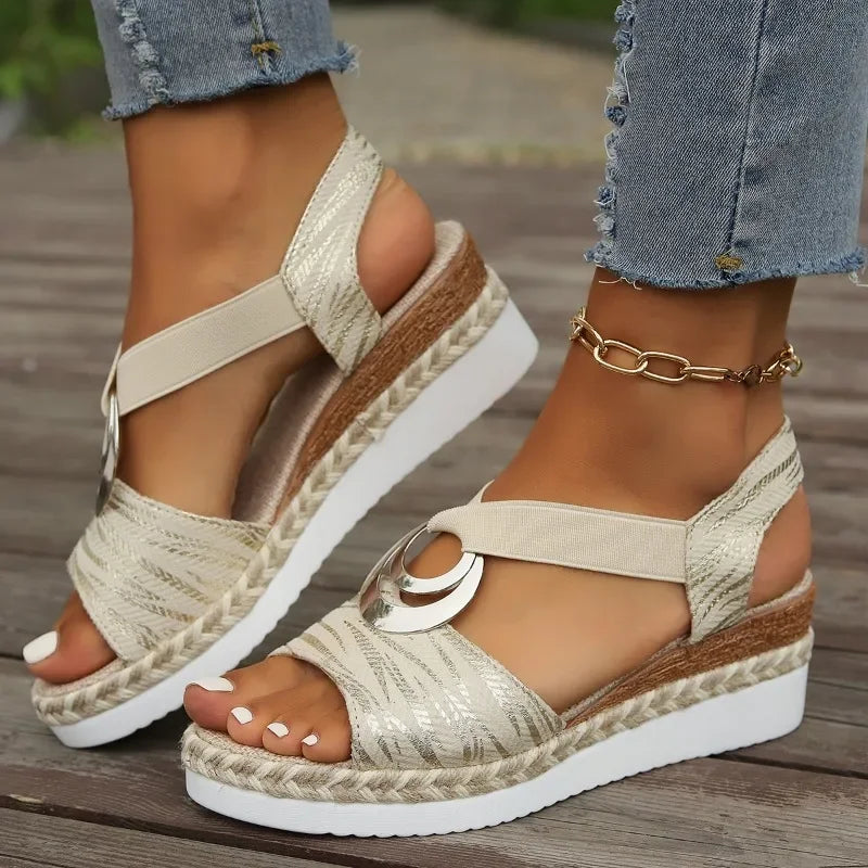 Bella - Printed orthopedic sandals