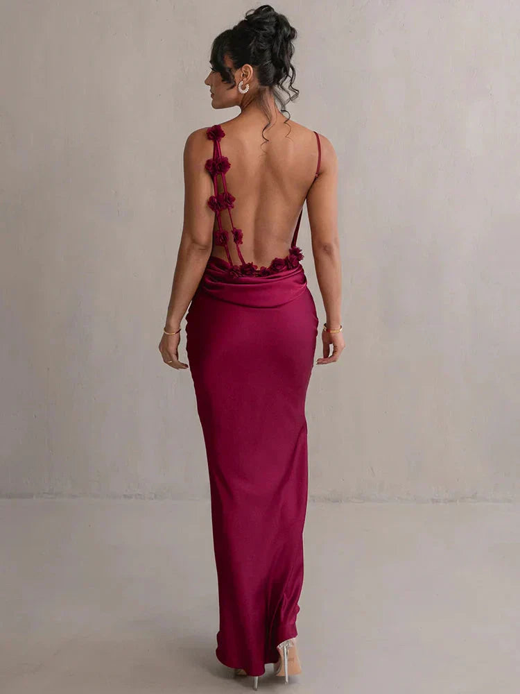 Karla - Backless Strapless Dress