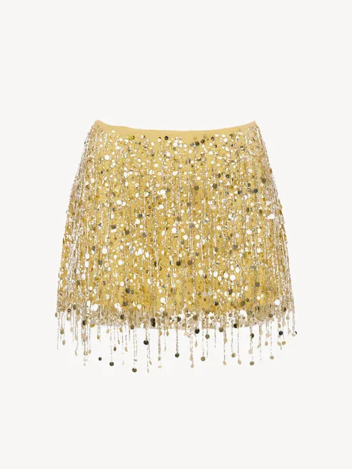 Nora - Beaded Fringe Set