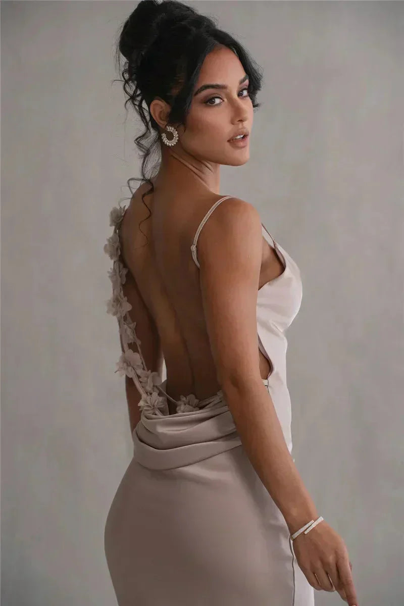 Karla - Backless Strapless Dress