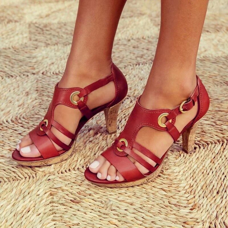 Aurora - Strappy Heeled Sandals