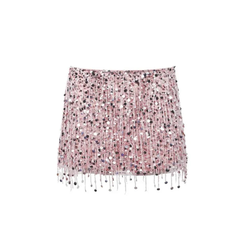Nora - Beaded Fringe Set