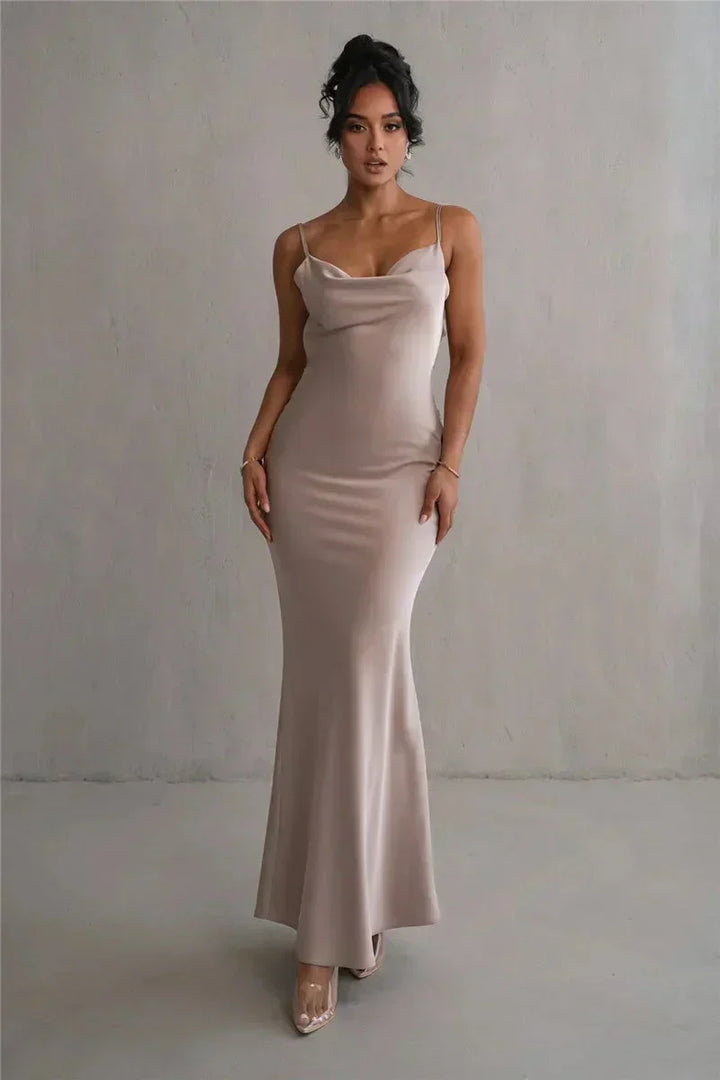 Karla - Backless Strapless Dress