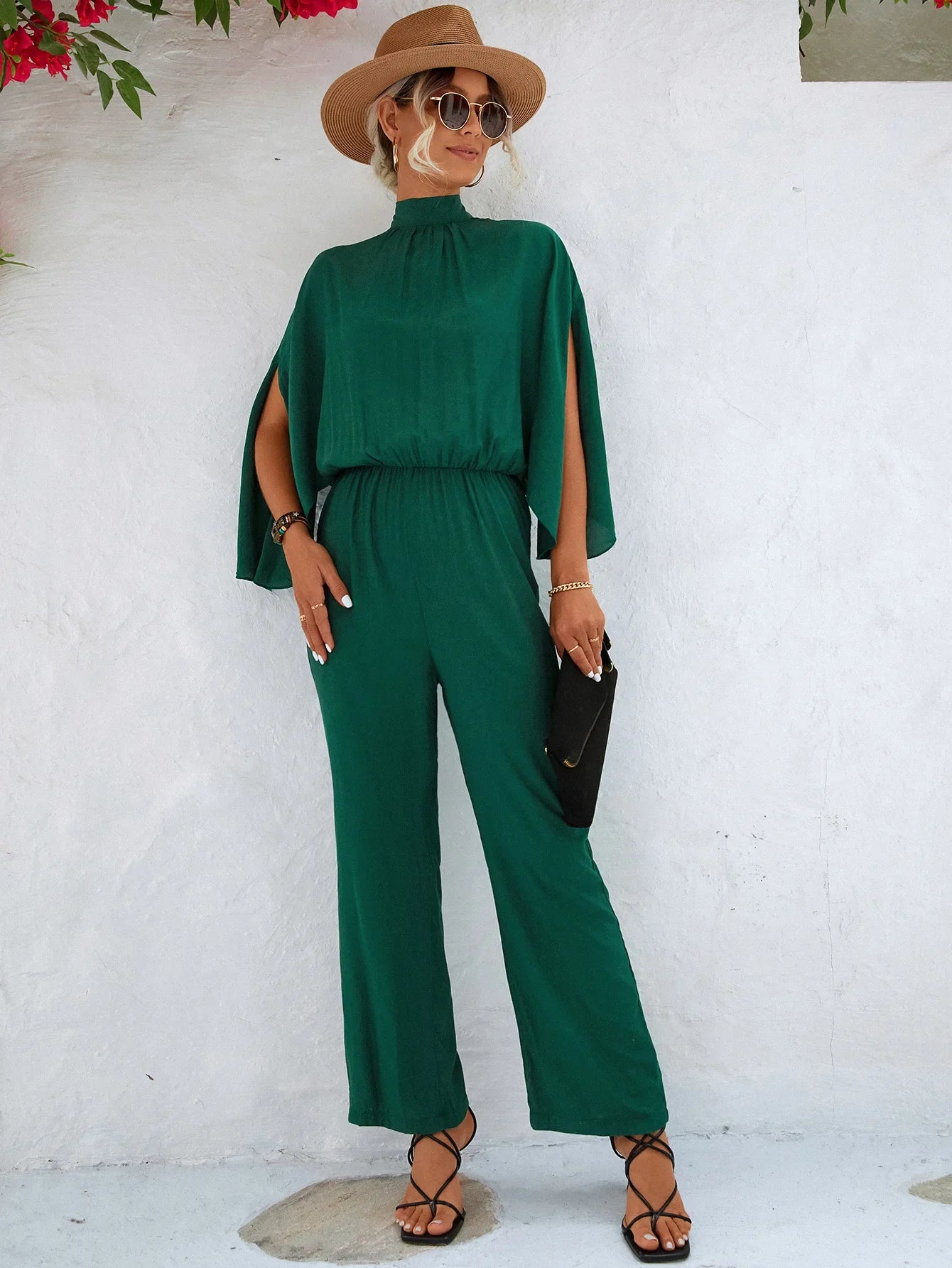 Elsie - High-neck Jumpsuit