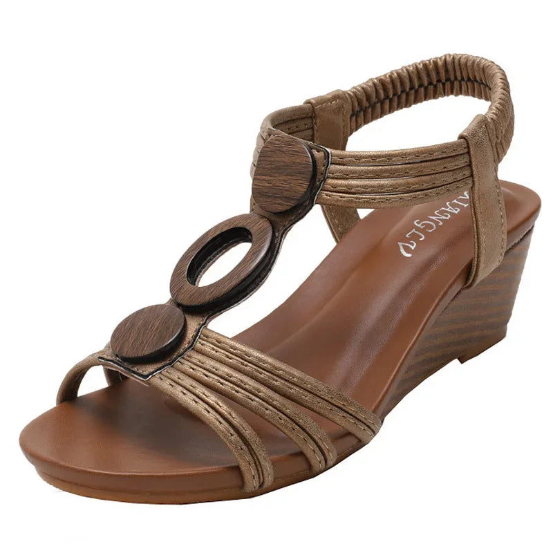 Sydney - Bohemian Platform Gladiator Sandals