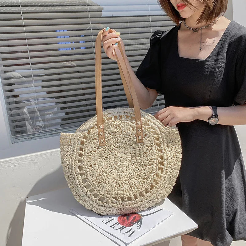 Hailey - Handwoven Beach Bag
