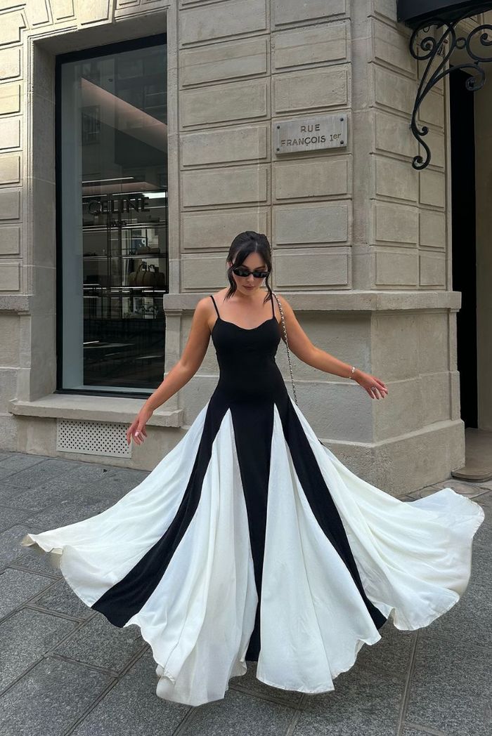 Dakota | Paneled Maxi Dress