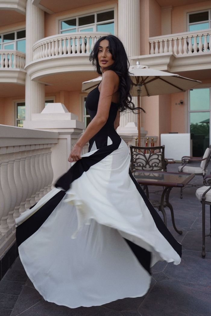 Dakota | Paneled Maxi Dress
