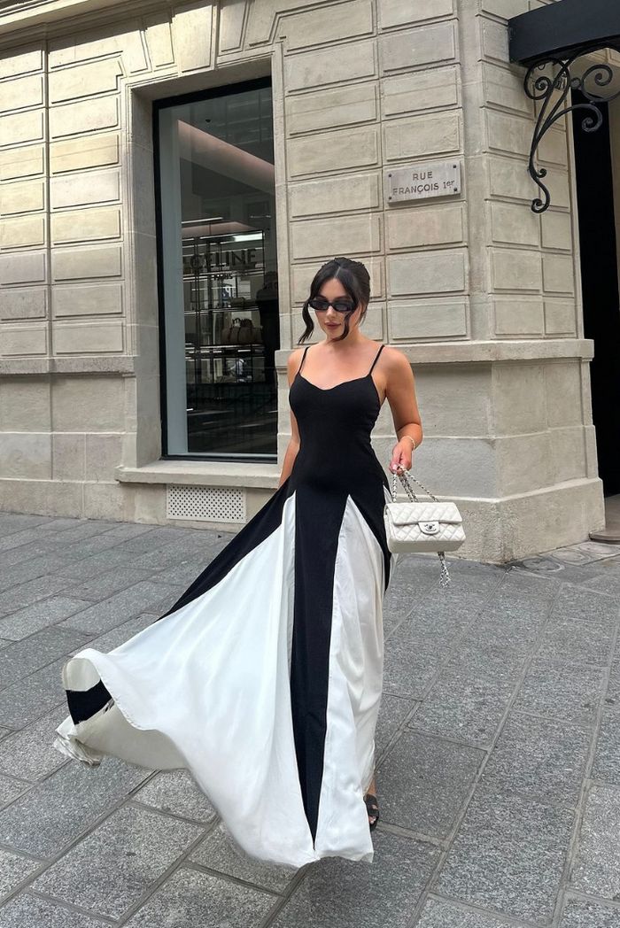 Dakota | Paneled Maxi Dress