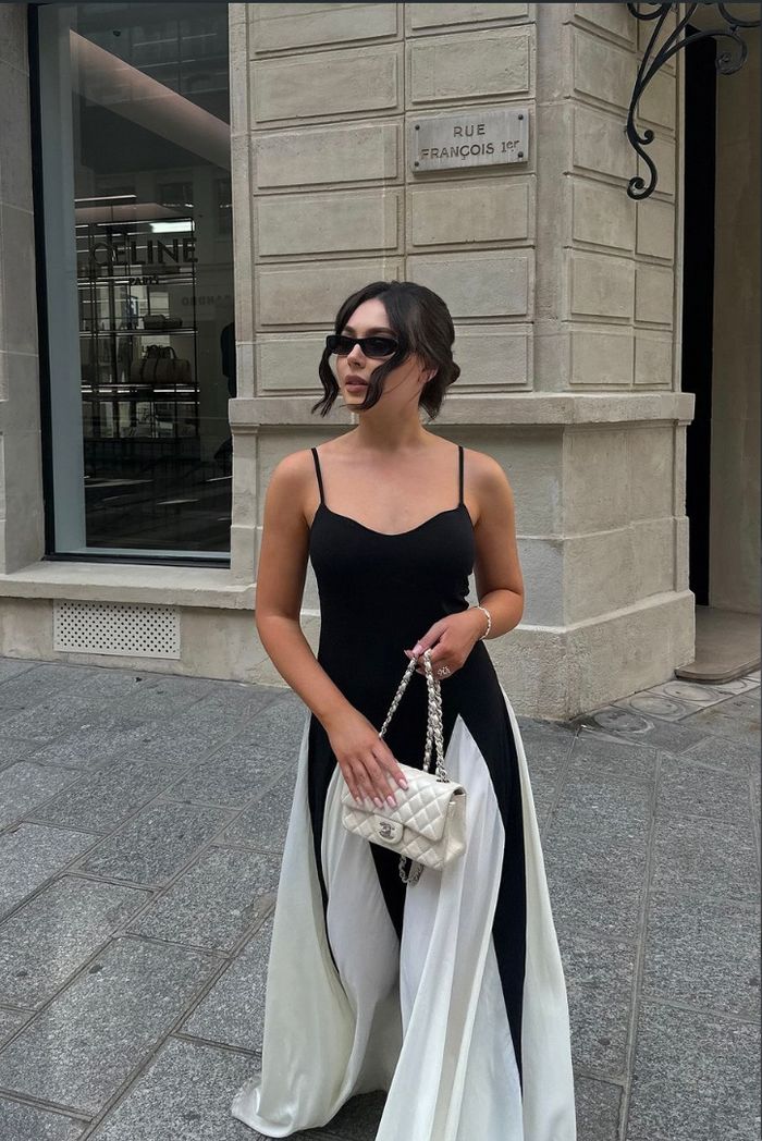 Dakota | Paneled Maxi Dress