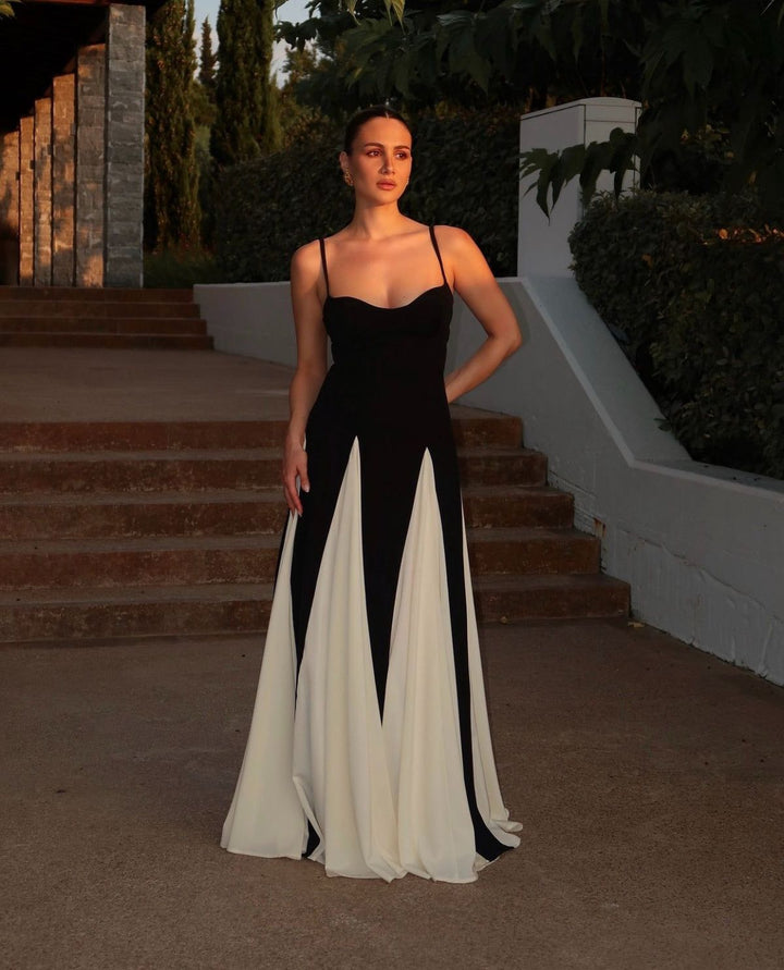 Dakota | Paneled Maxi Dress