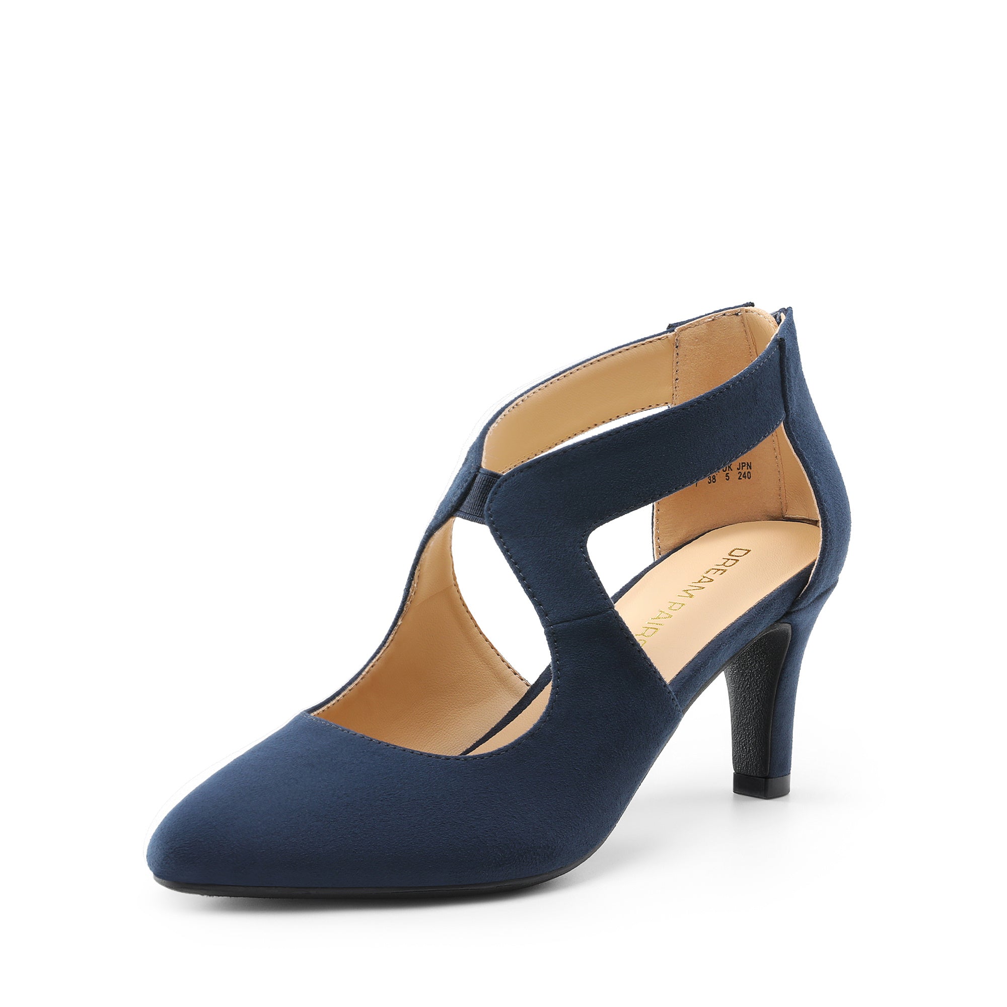 Noa - Pointed Toe Kitten Heels