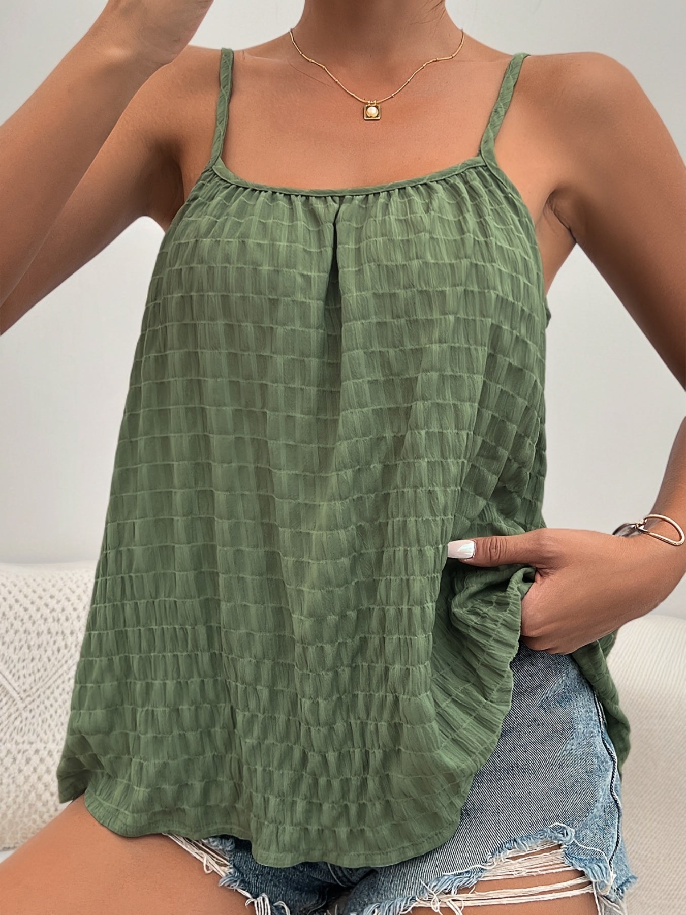 Kaori - Casual Sleeveless Top