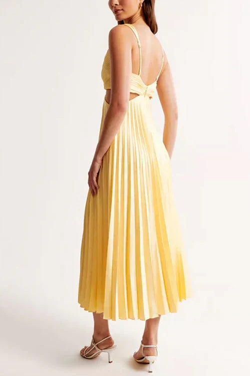 Estefanía - Sleeveless V-neck Dress