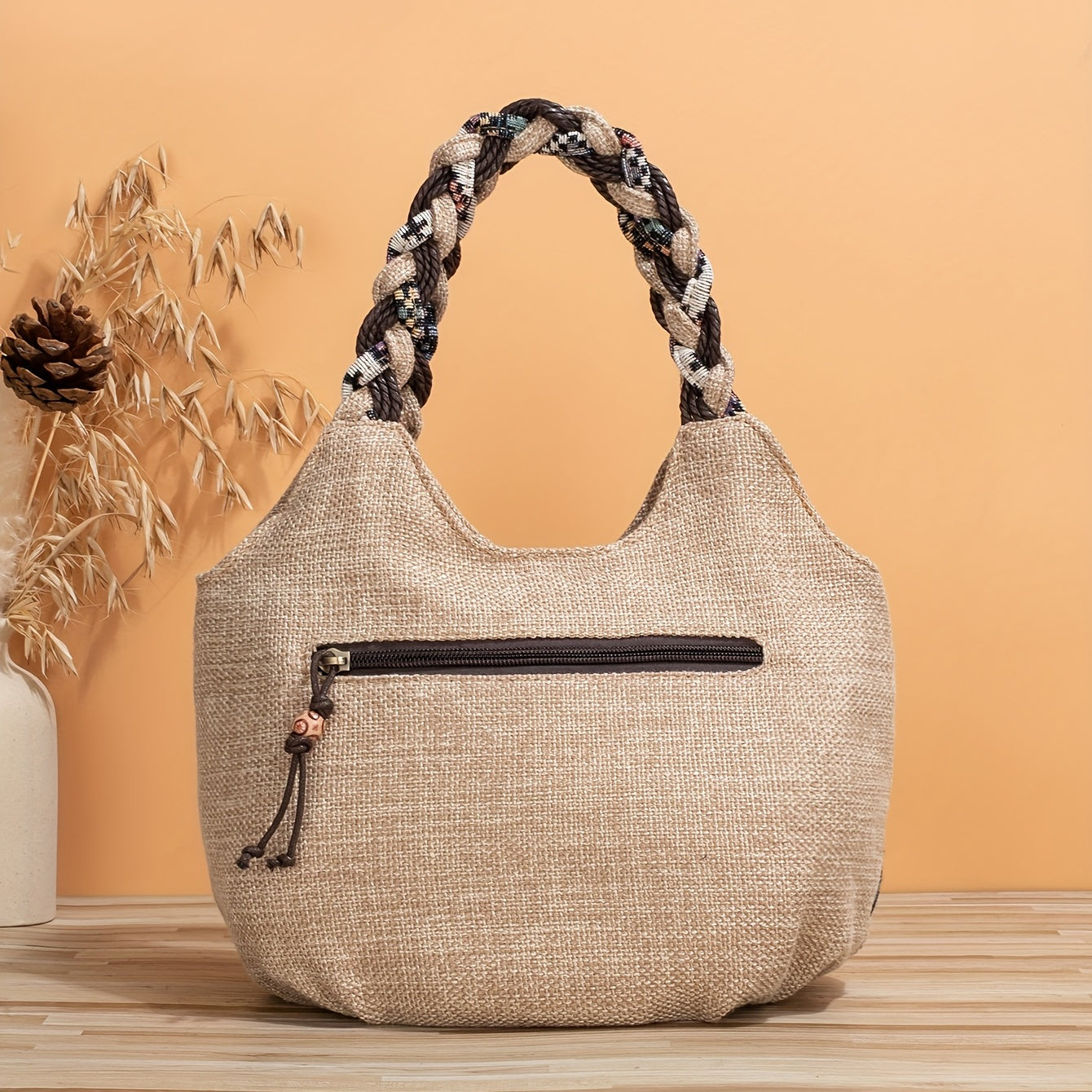 Orosia - Embroidered Bohemian Tote Bag