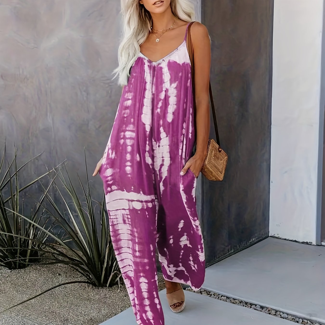 Juliette - Tie-Dye Cami Jumpsuit
