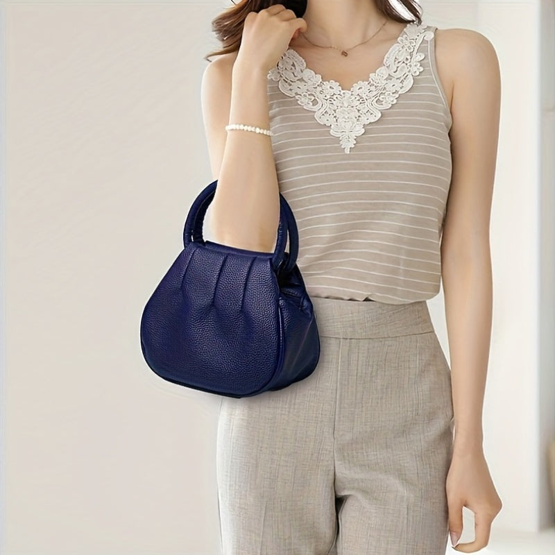 Petra - Compact Round Crossbody Bag