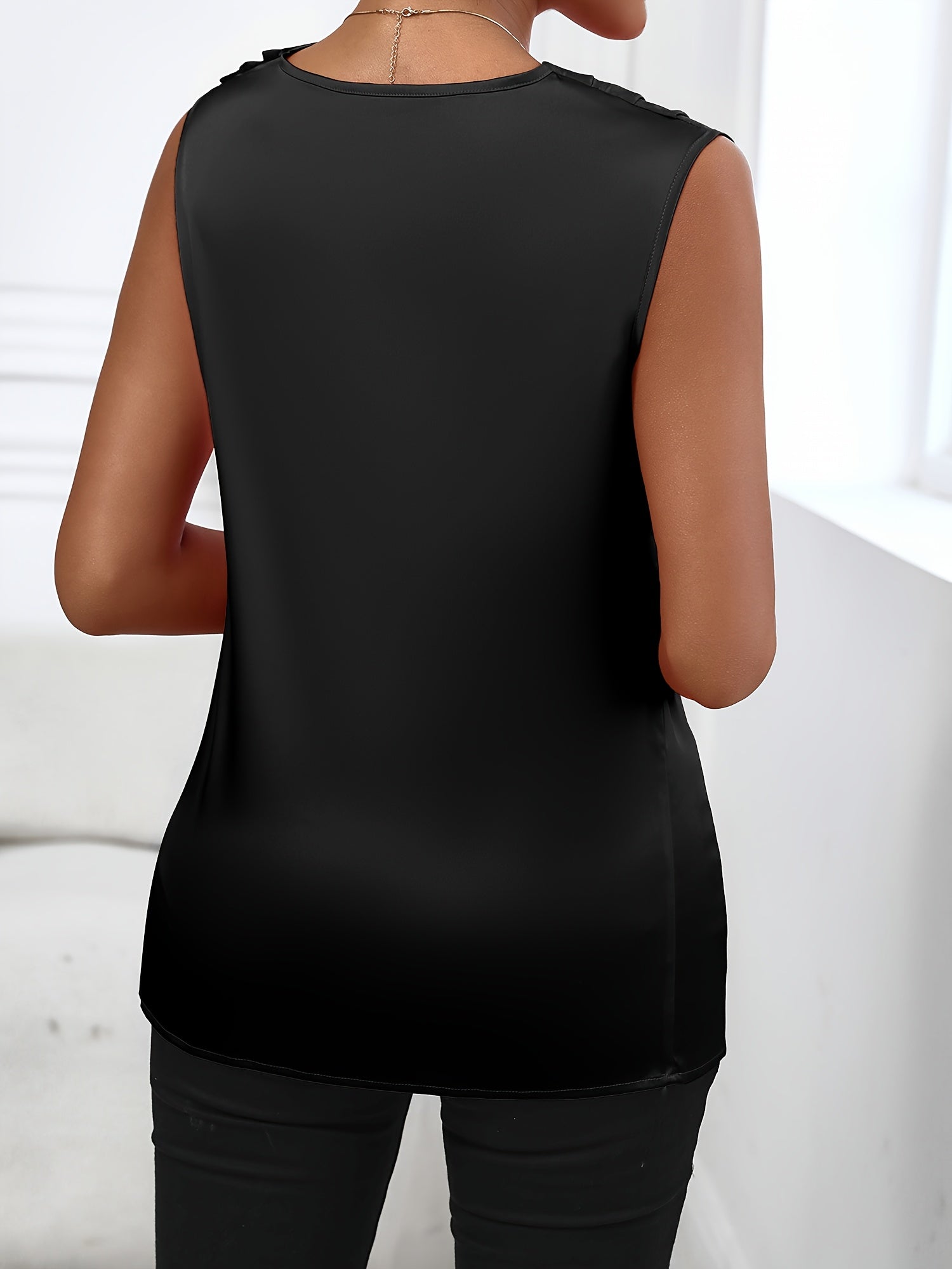 Manon - Cowl Neck Tank Top