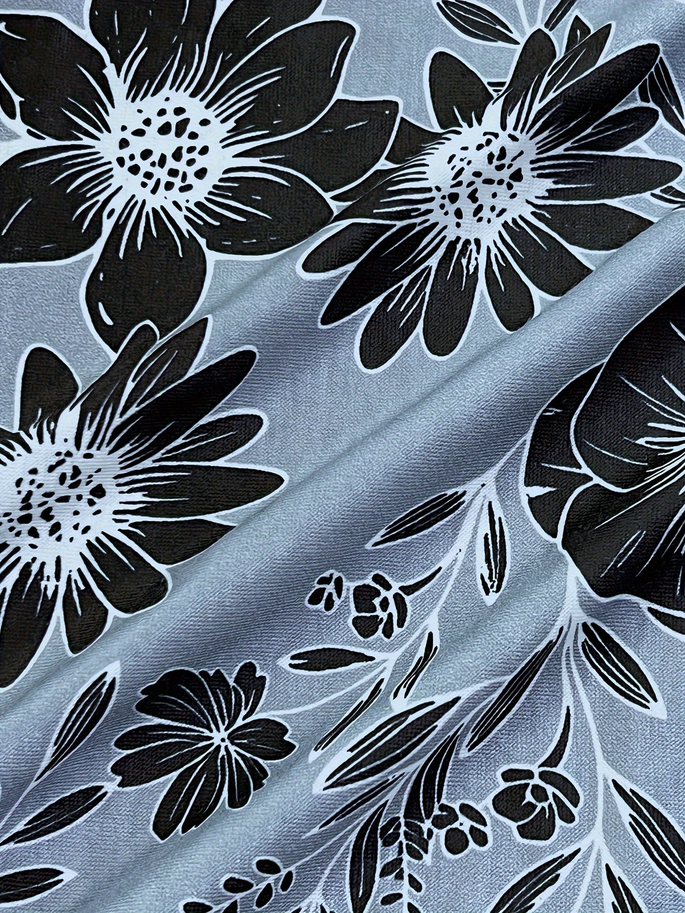 Satsuki - Floral Print Crew Neck Tank Top