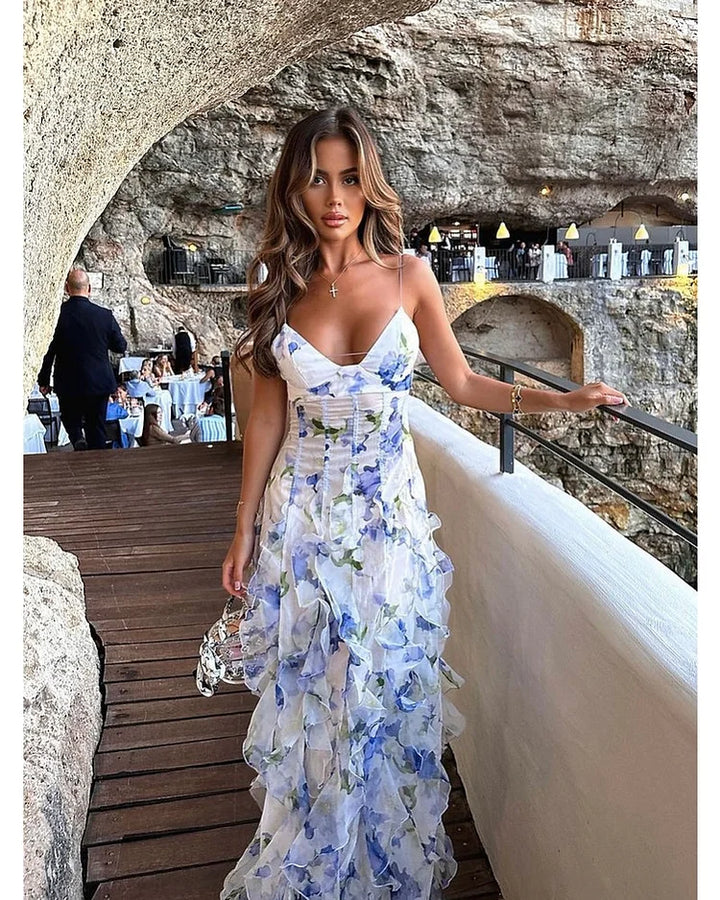 Noelia – Floral Wrap Dress