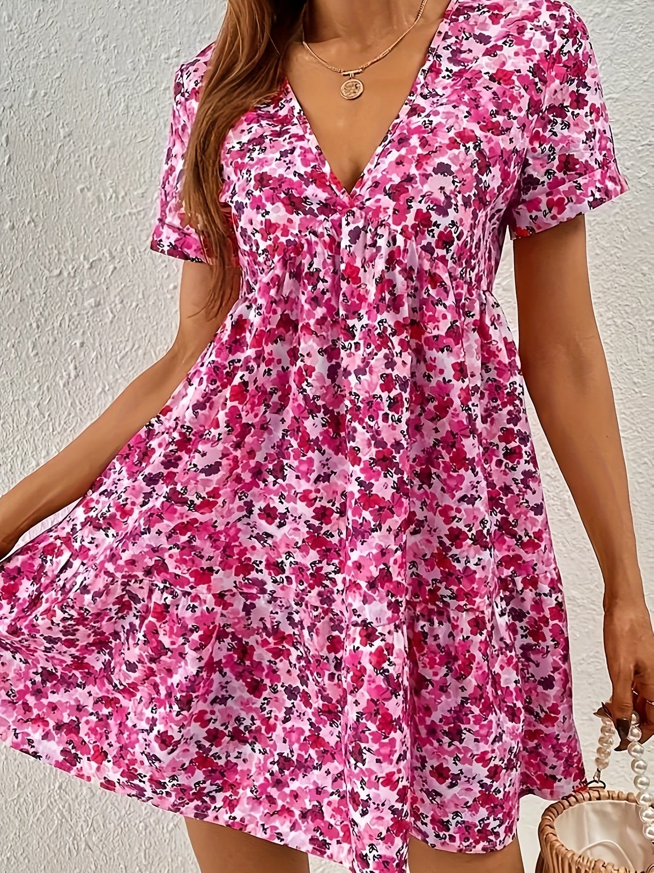 Julieth - Floral Wrap Dress