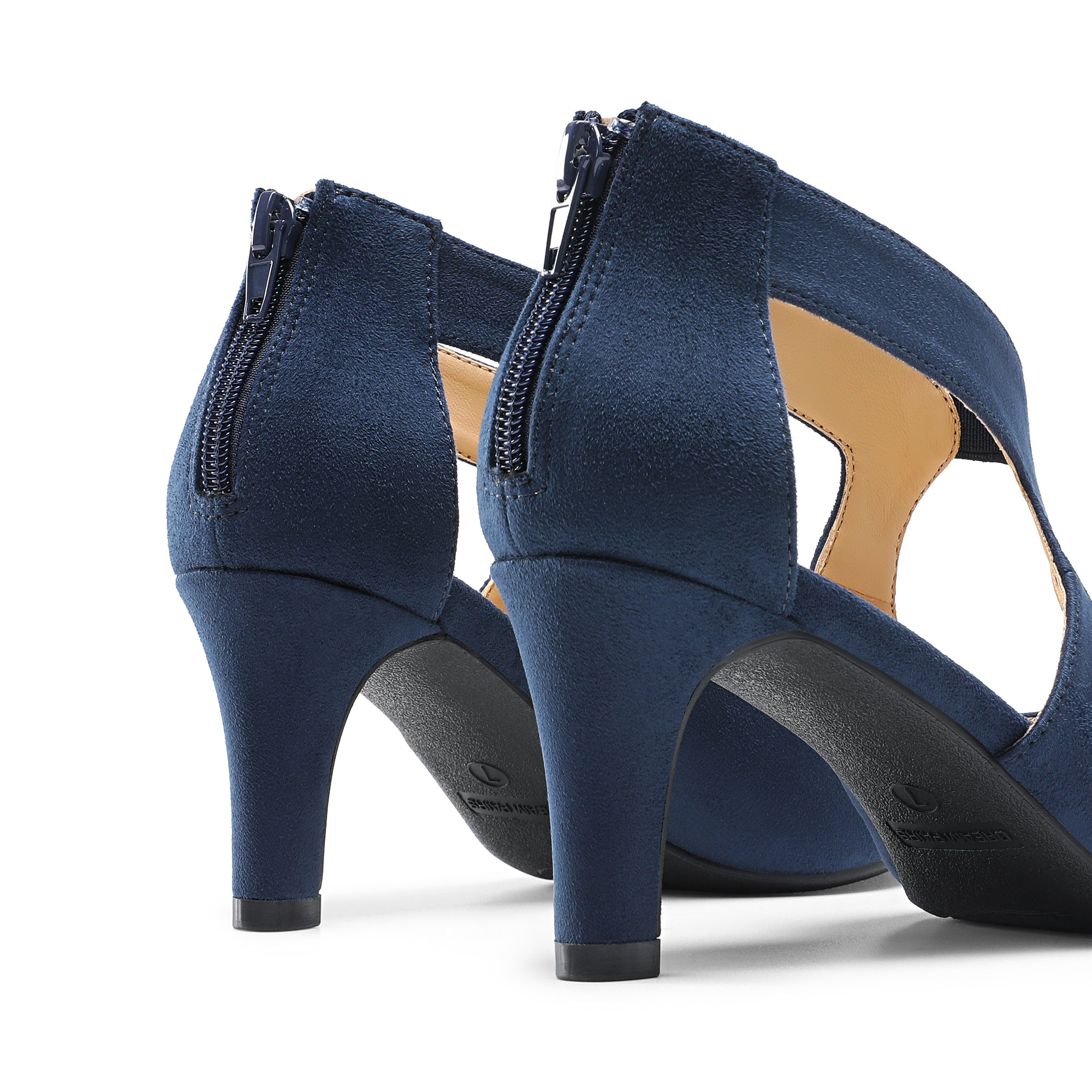 Noa - Pointed Toe Kitten Heels