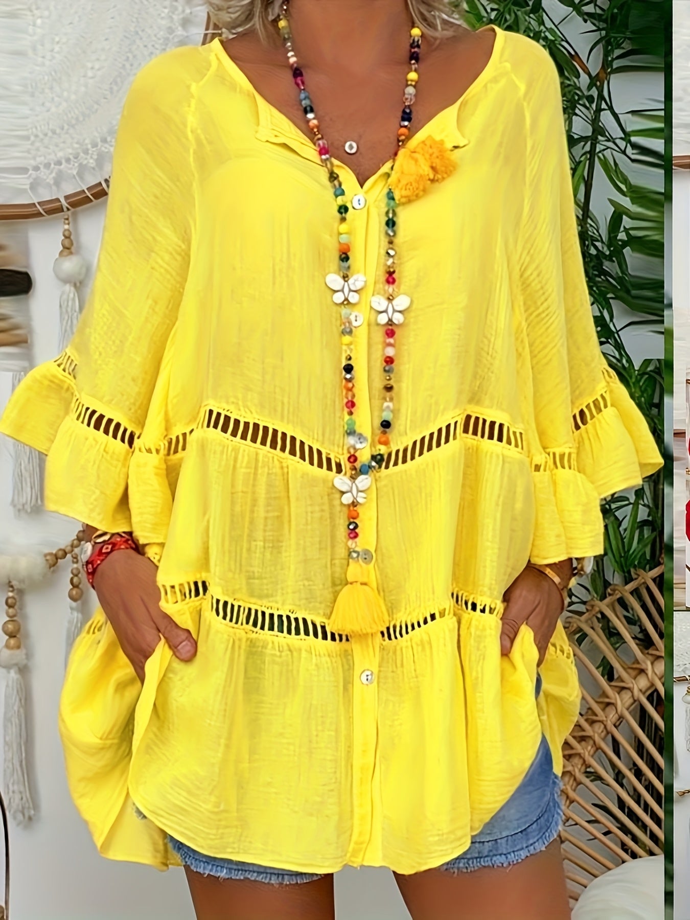 Adèle - Loose Boho Style Tops