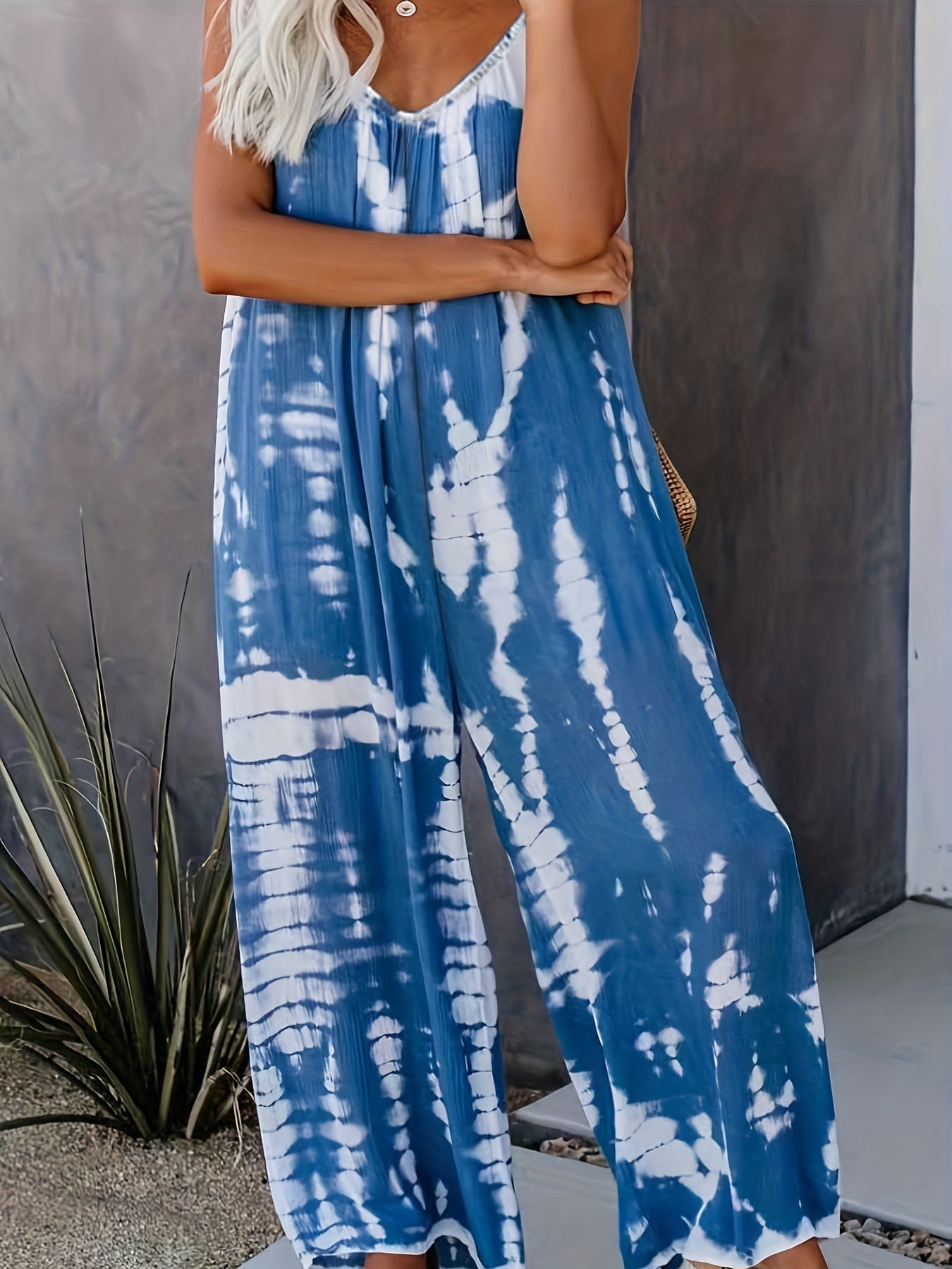 Juliette - Tie-Dye Cami Jumpsuit