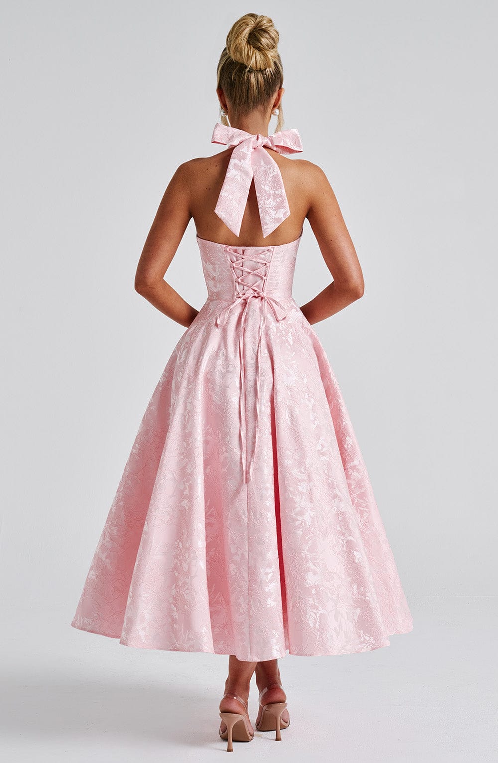 Amaya - Halter Midi Dress