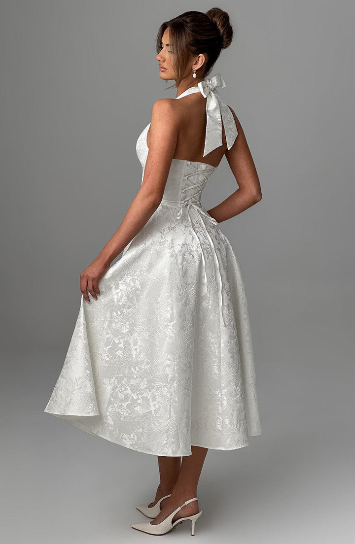 Amaya - Halter Midi Dress
