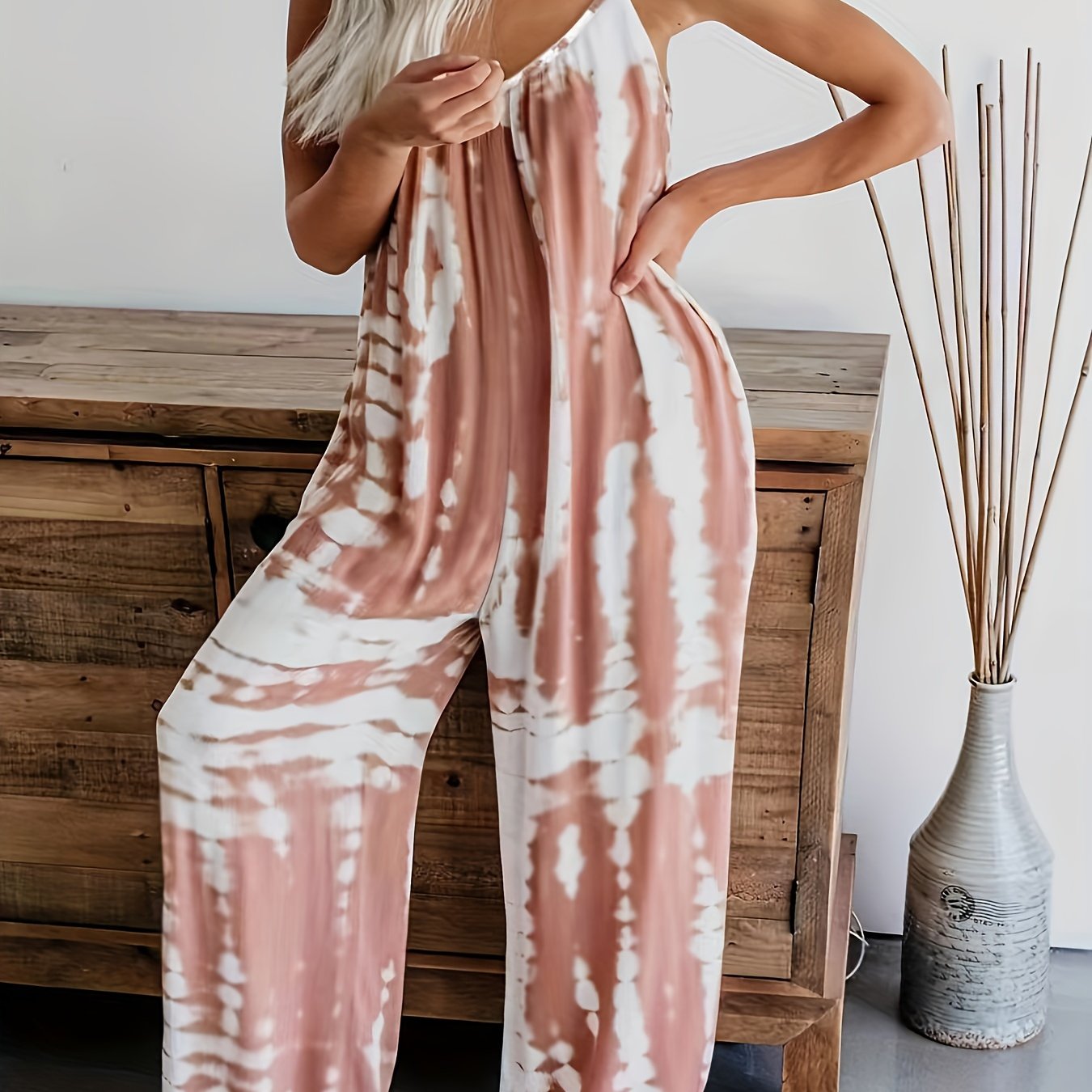 Juliette - Tie-Dye Cami Jumpsuit