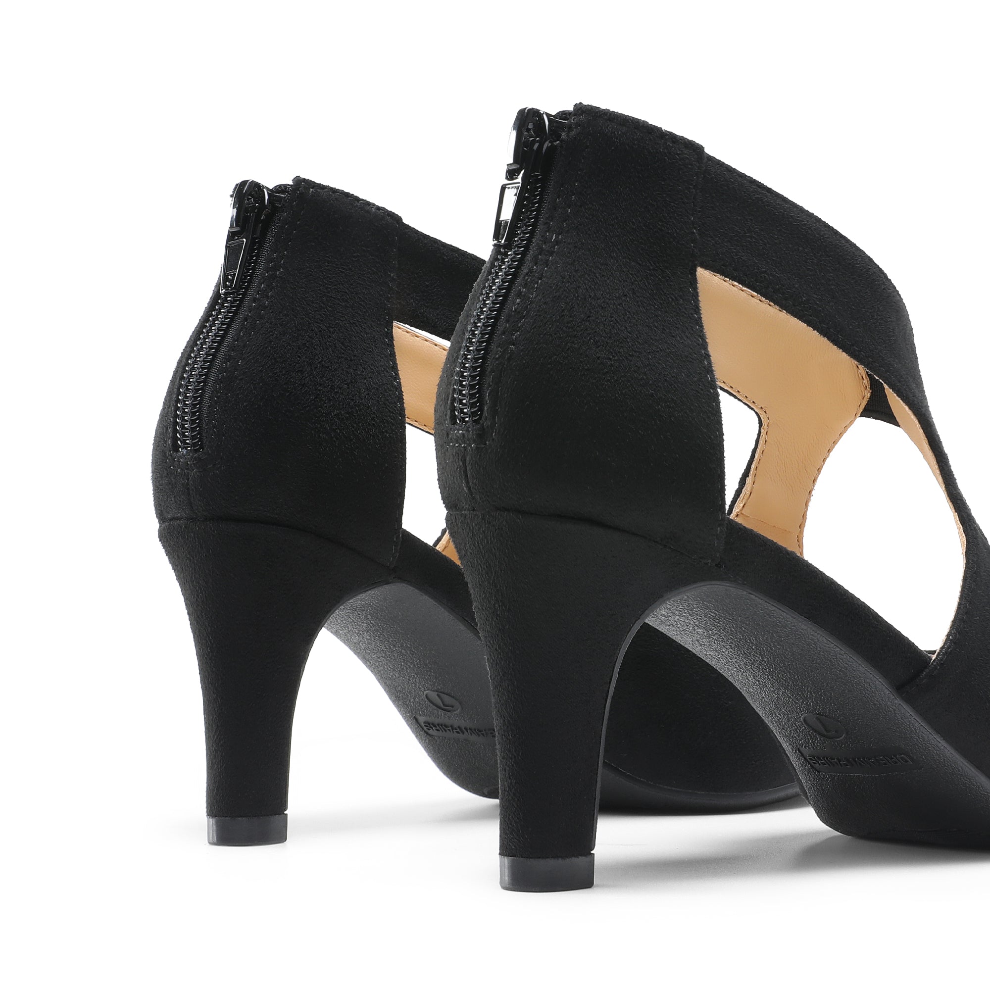 Noa - Pointed Toe Kitten Heels