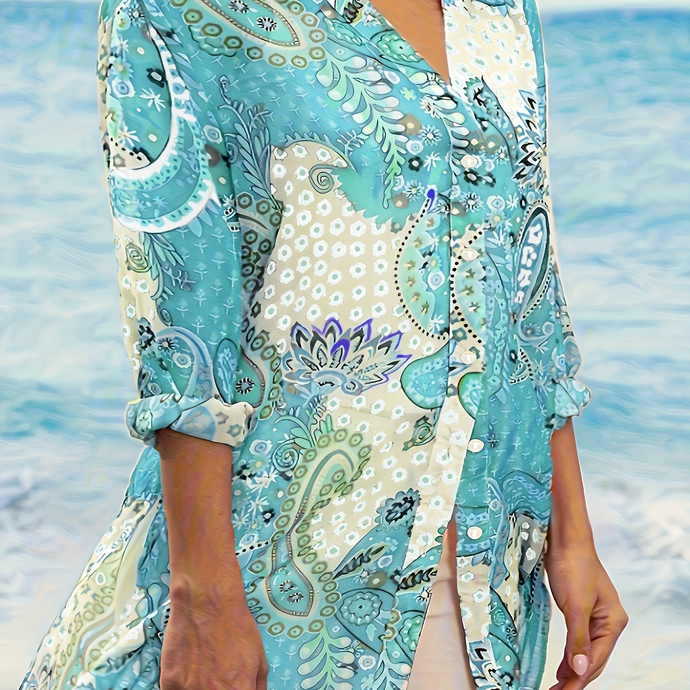 Clémence – Boho Chic Style Shirt
