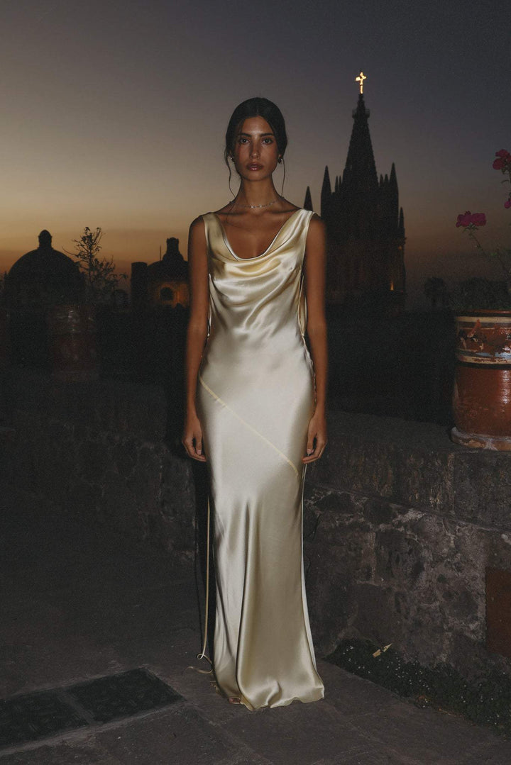 Women's Casual Satin Persis Dress