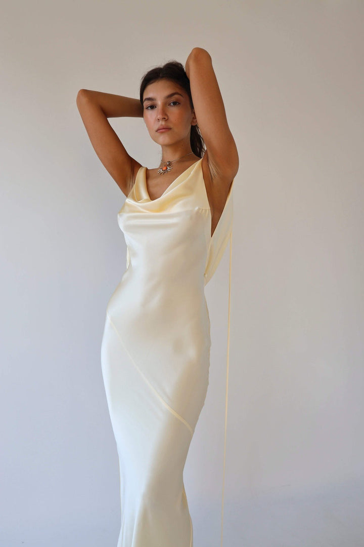Women's Casual Satin Persis Dress