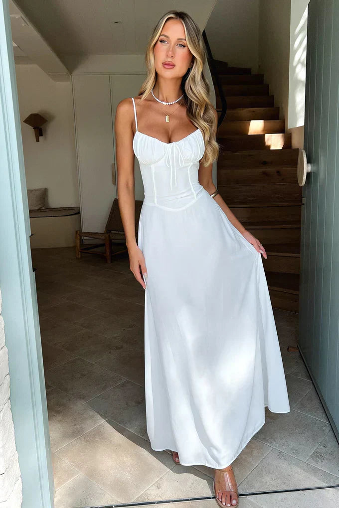 Belén – Long Dress with Lace