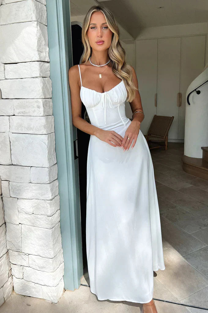 Belén – Long Dress with Lace