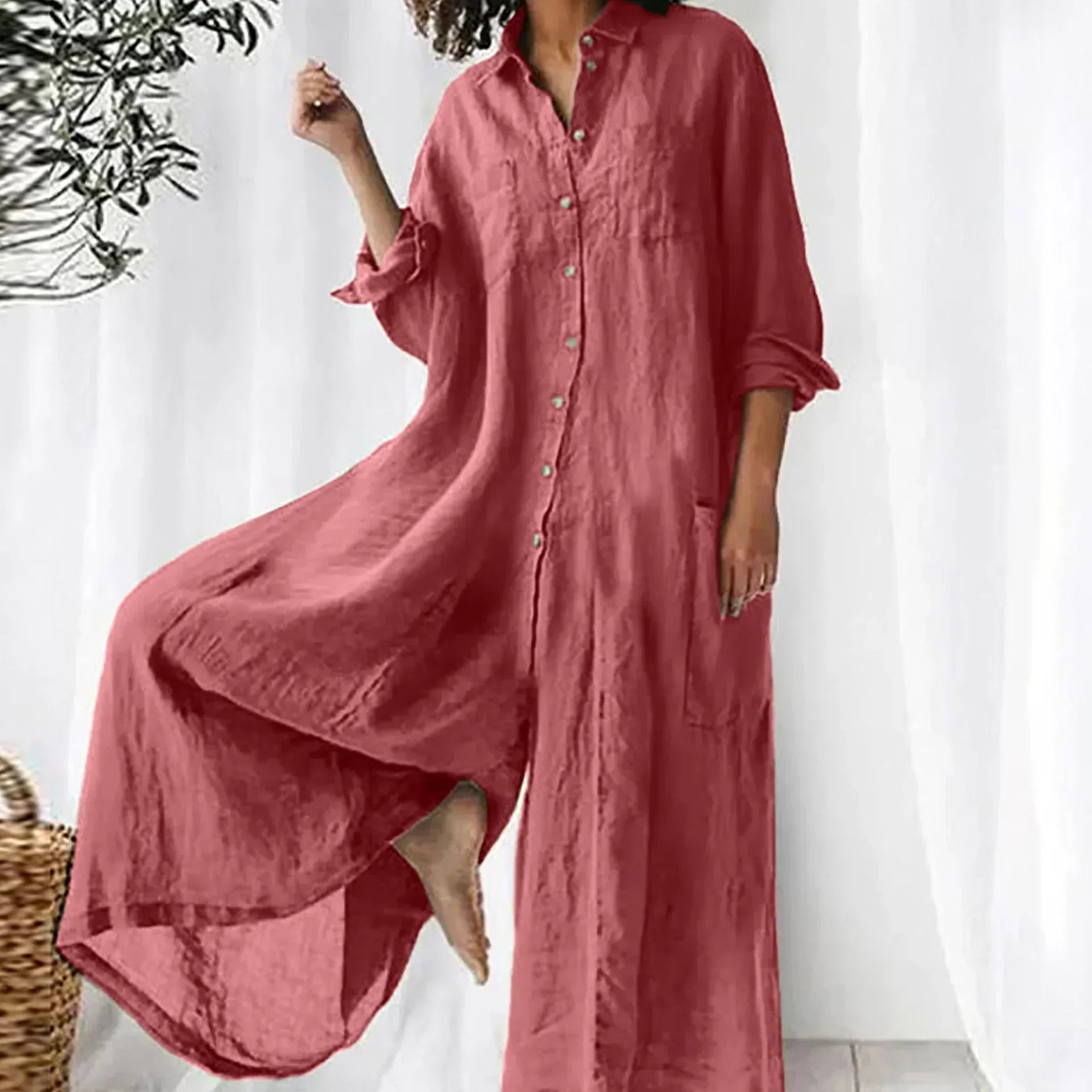 Guadalupe - Loose and Comfortable Jumpsuit